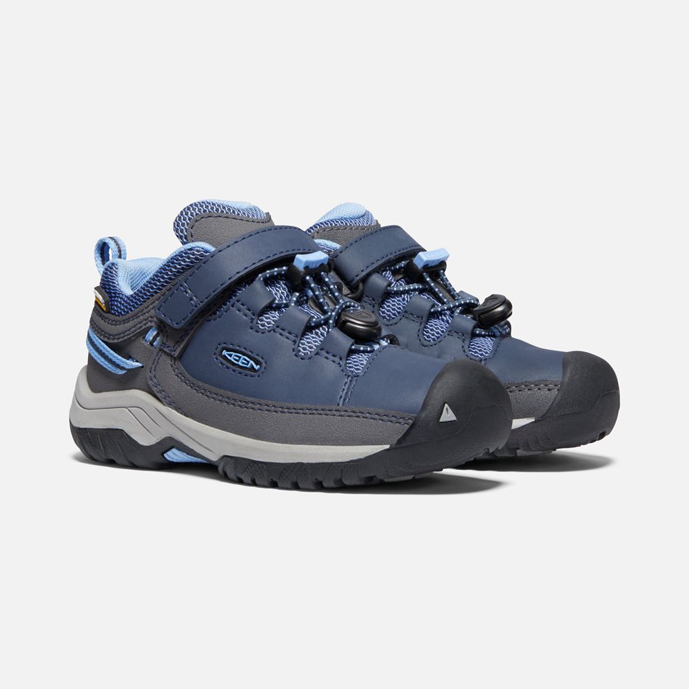 Keen Outdoor Ayakkabı Çocuk Mavi - Targhee Waterproof - Türkiye WHIU16703